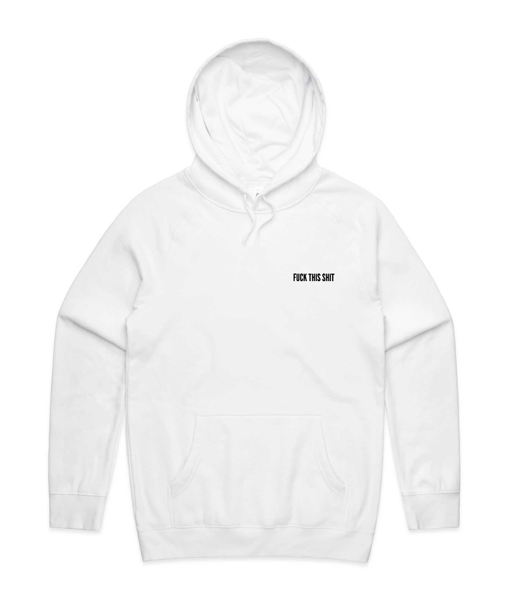 Image of BSO Embroidered Unisex Hoodie - Fuck This Shit Backstage Originals